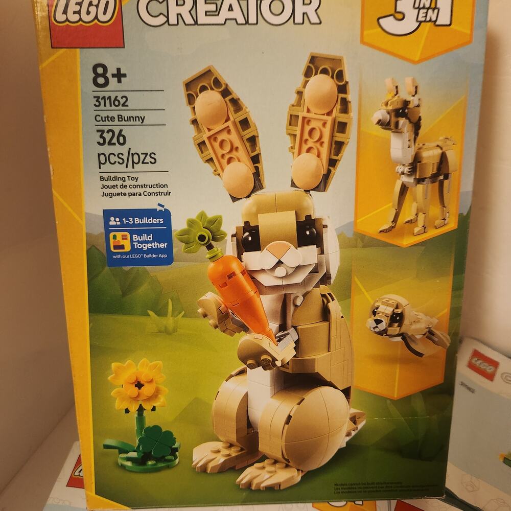 Lego Creator 3 in 1 # 31162 Cute Bunny Seal Llama Complete